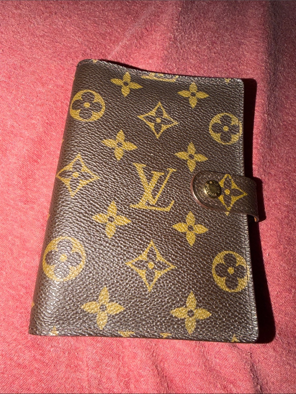Louis Vuitton Monogram Canvas PM Agenda